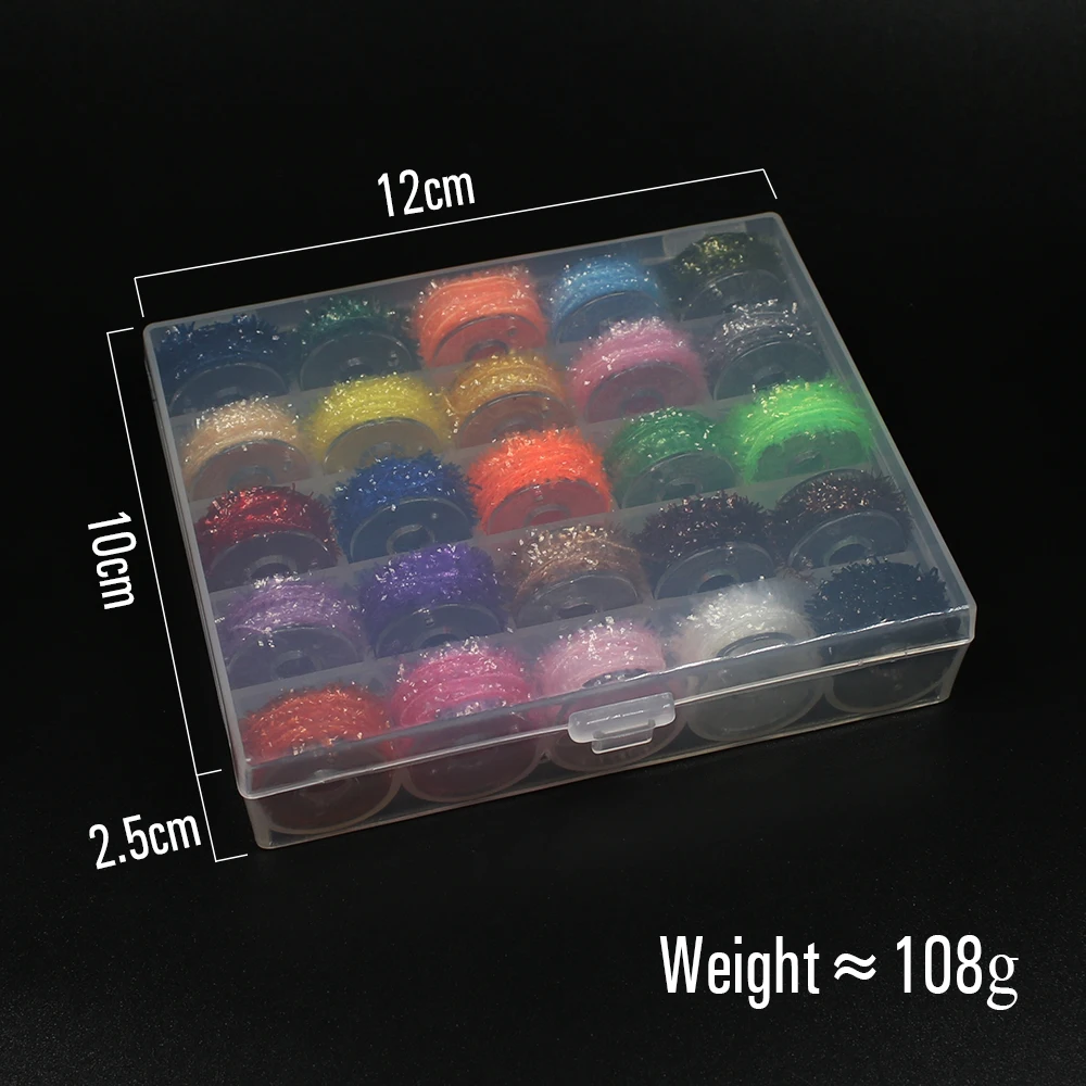 Variación de colores para ninfas y streamers