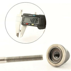 Tuercas antideslizantes de aleación de aluminio para eje y buje