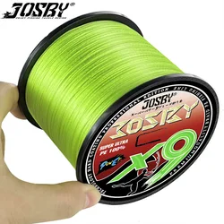 JOSBY Japón Extreme PE – Hilo trenzado multifilamento tejido fuerte