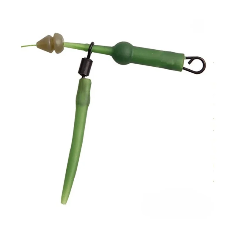 Accesorios de pesca de carpa con perlas marrones - imagen 5