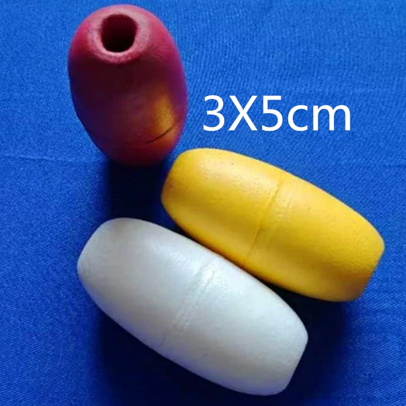 Bola flotante blanca espuma PVC Finefish para pesca en redes y jaulas - imagen 3