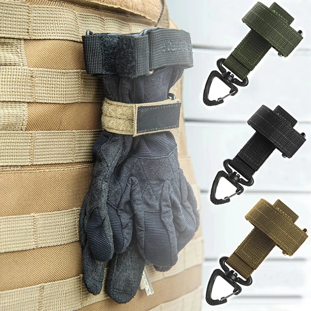 Guantes de nailon con clip de seguridad