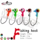 WALK FISH Anzuelos Jig Head con púas, vástago largo para vinilo - imagen 3