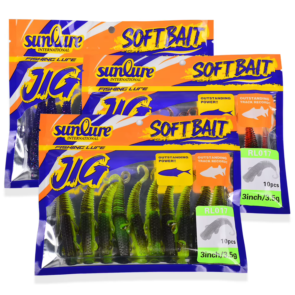 Sunlure Señuelos Biónicos Cola Enrollada – Para Atún y Pesca Marítima - imagen 5