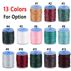 Bimoo-FlashTinsel Mylar holográfico – Ninfas y streamers