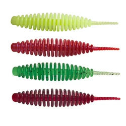 Vinilos Texas Rig y Drop Shot de 35 y 50 mm para pesca de black-bass