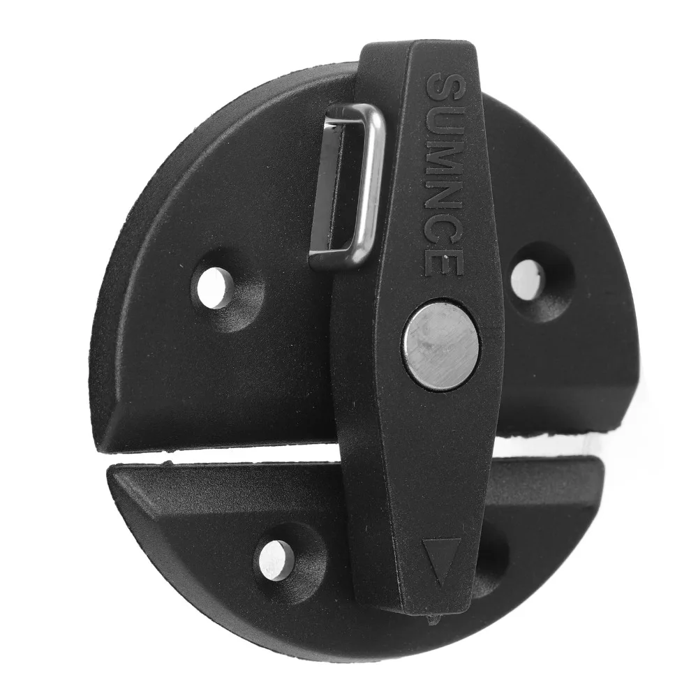 Primer plano del pestillo giratorio redondo de 59mm