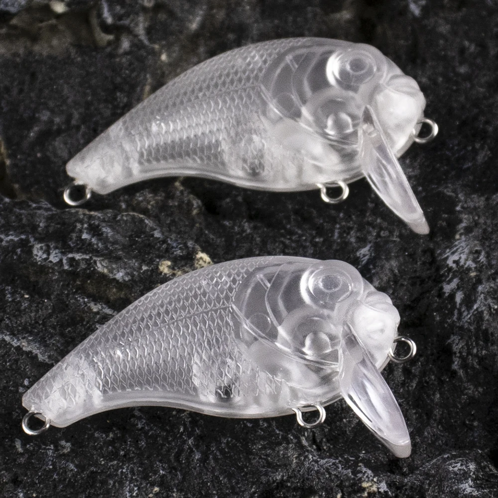 Dr.Holife Crankbait flotante para lubina – cuerpo sin pintar - imagen 5