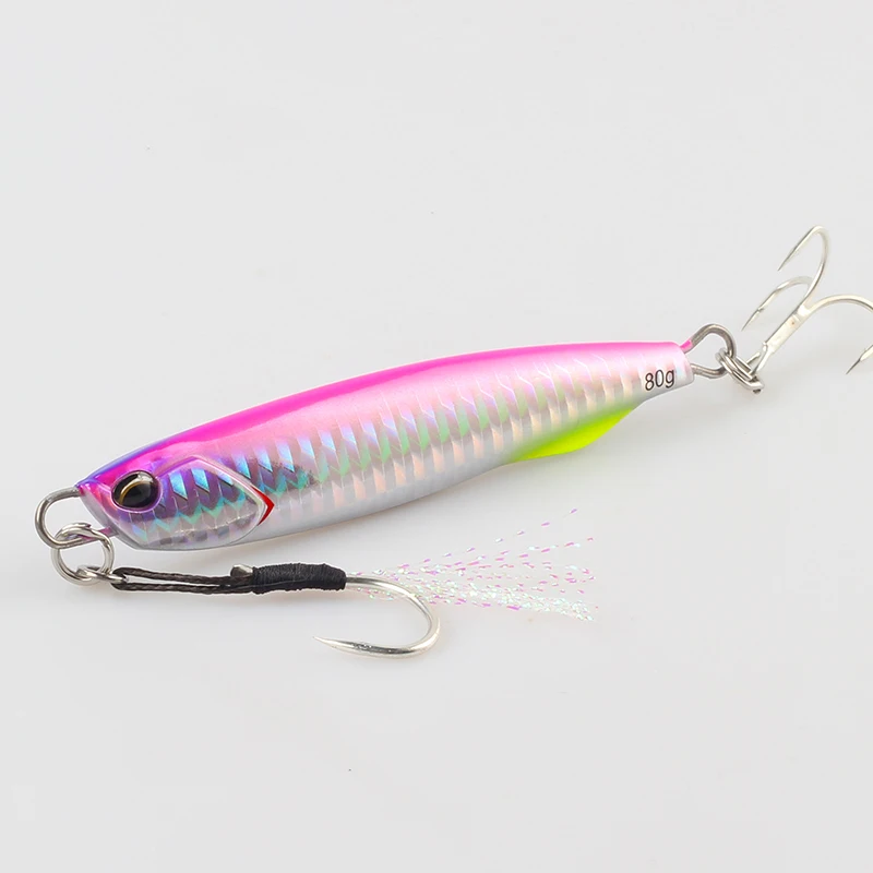 Señuelo jig metálico luminoso LETOYO para pesca en mar desde orilla - imagen 5