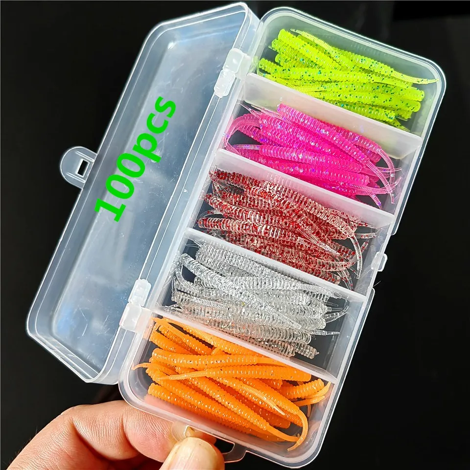 Pack de 100 señuelos en diferentes colores