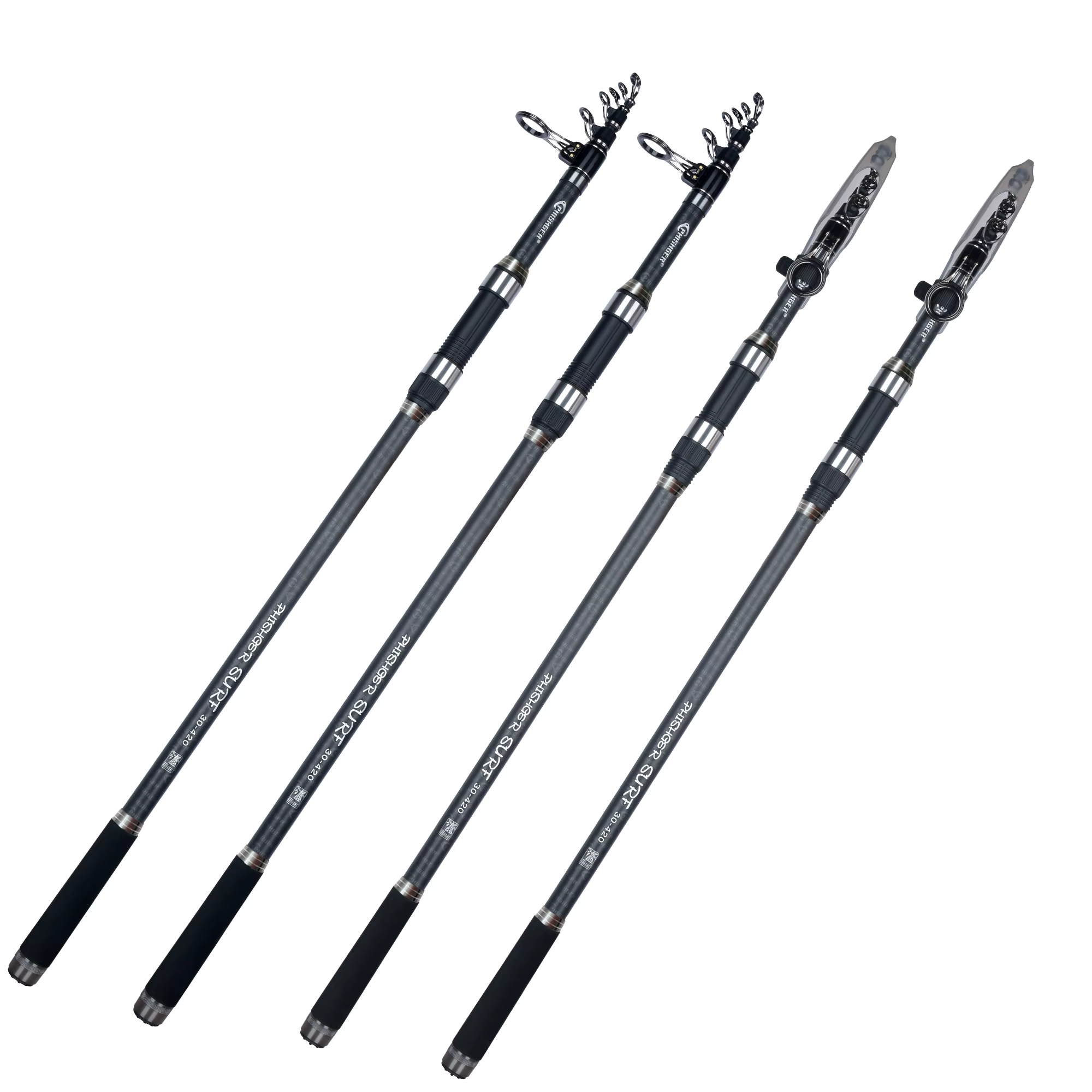 Caña Telescópica Carbono PHISHGER – Surfcasting 80-150g - imagen 4