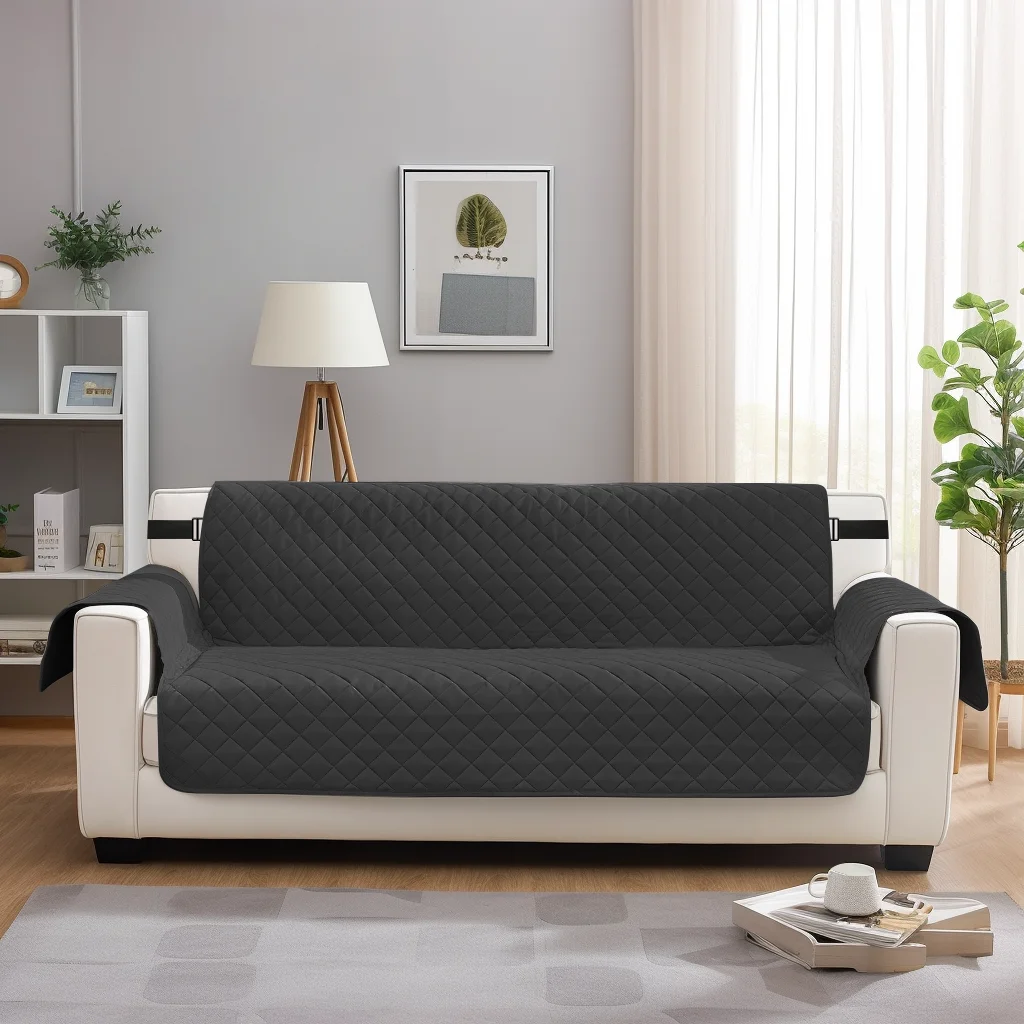 Funda sofá impermeable antideslizante – lavable, protección elástica - imagen 5
