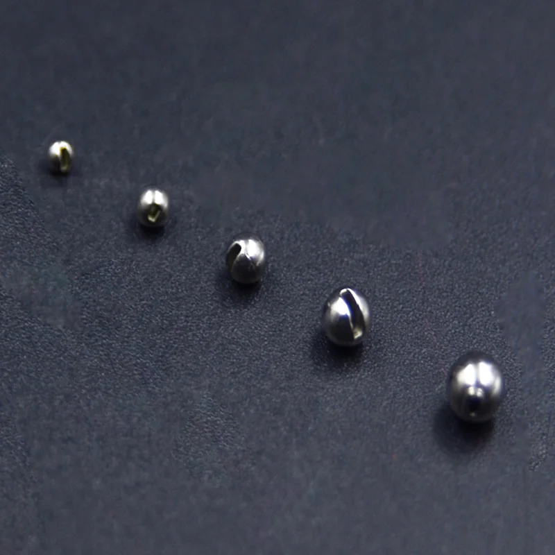 Contemplator cuentas de tungsteno 2-4mm beadhead ranuradas para ninfa - imagen 3