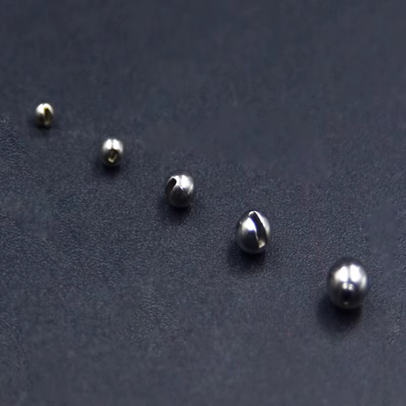 Contemplator cuentas de tungsteno 2-4mm beadhead ranuradas para ninfa - imagen 3