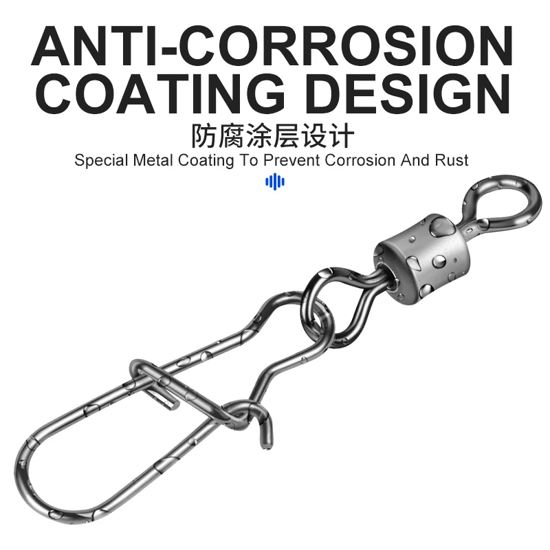 Mosquetones de acero inoxidable Obsession LT004 – para lucioperca - imagen 5