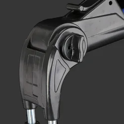 Pie de caña extensible de acero inoxidable para pesca