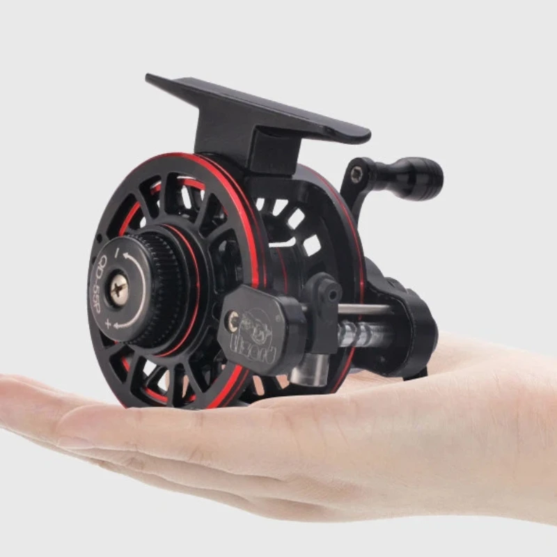 Carrete de pesca multiplicador con perno central y alta velocidad - imagen 4
