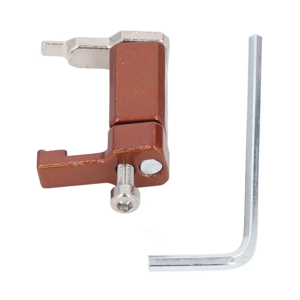 Ajustador puente tremolo de guitarra de metal terracota premium - imagen 3
