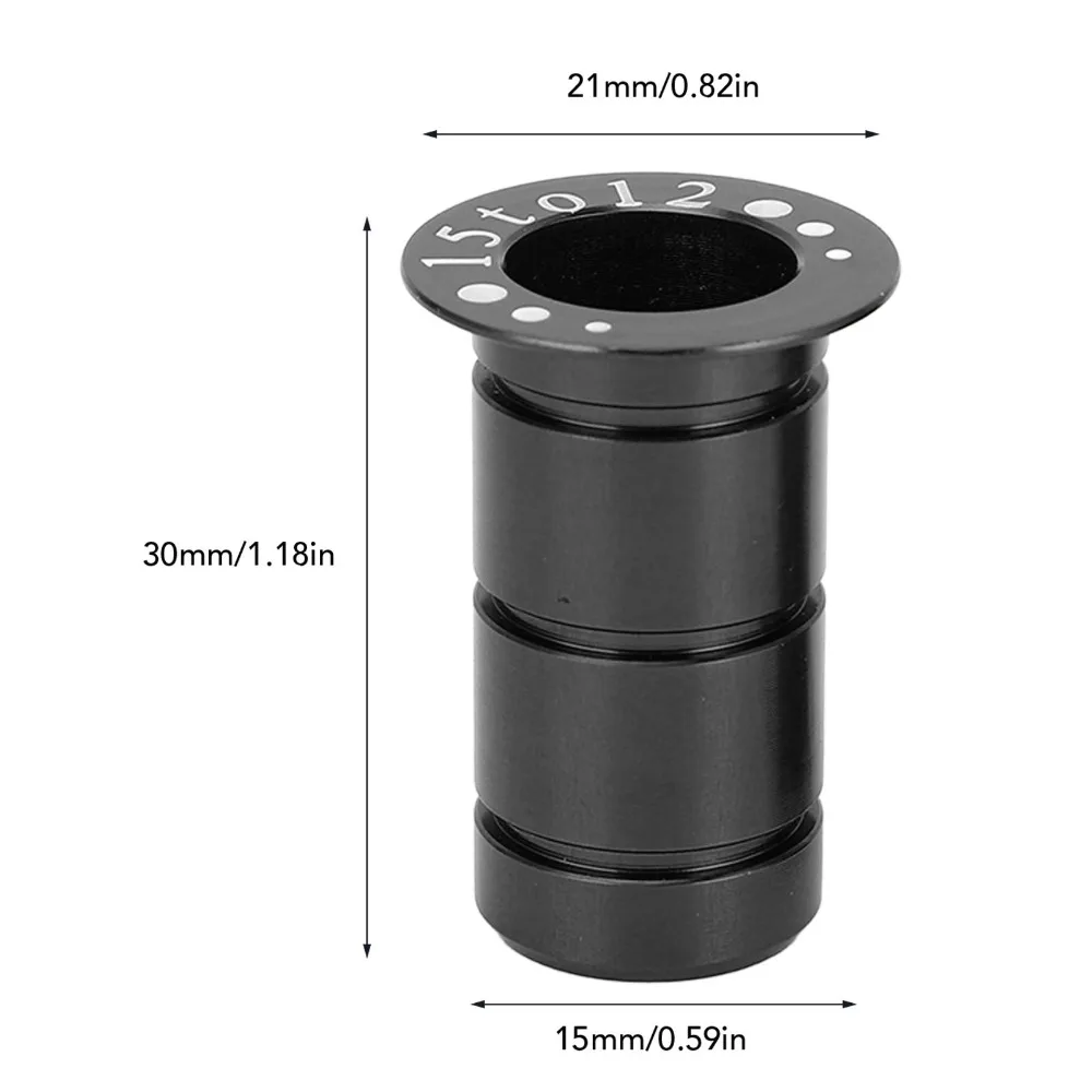 Adaptador de Eje Pasante para Buje de Bicicleta de Aleación