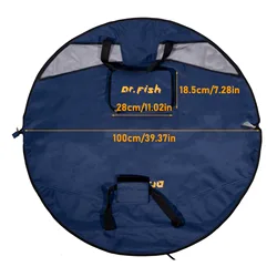Bolsa Vadeadores Taco Impermeable con Almohadilla para Cambio