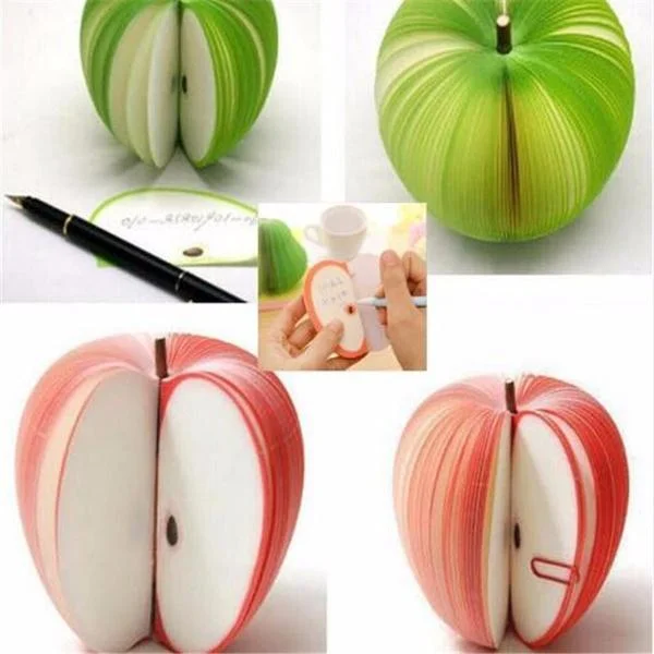 Bloc de notas frutales y creativo