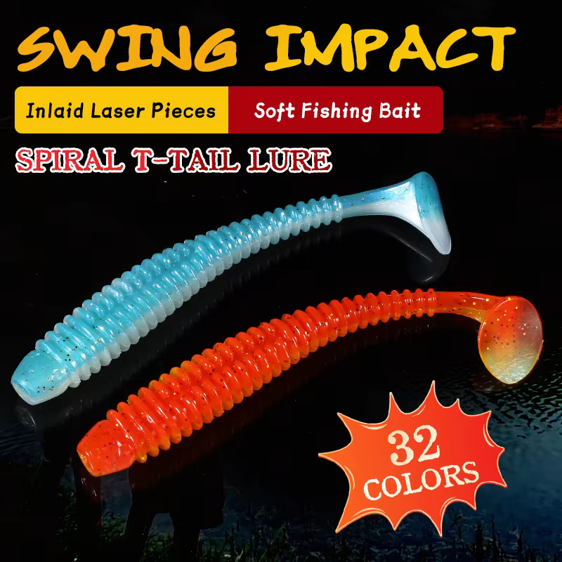 Señuelo Swimbait Supercontinente con anillo de impacto - imagen 2