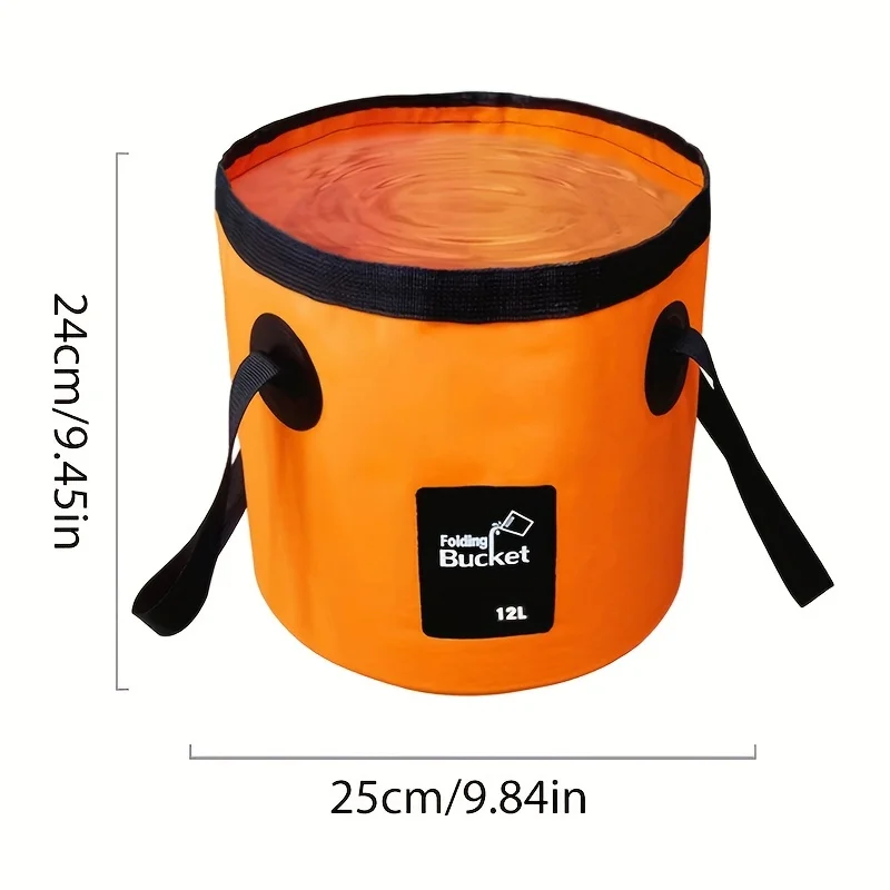 Cubeta plegable para pesca – Limpieza de peces y cebos - imagen 3