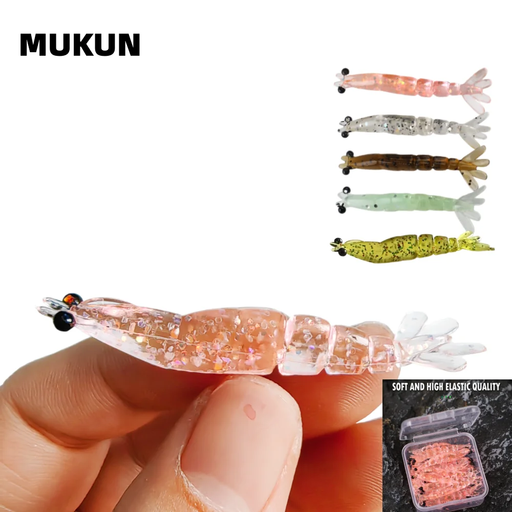 Swimbait luminoso MUKUN para carpas – vinilo cola doble - imagen 3