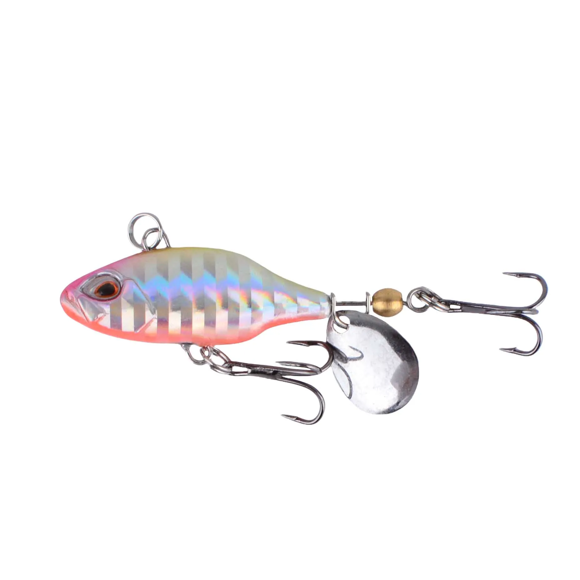 Señuelo giratorio VIB Wobbler con lentejuelas – Crankbait hundible - imagen 4
