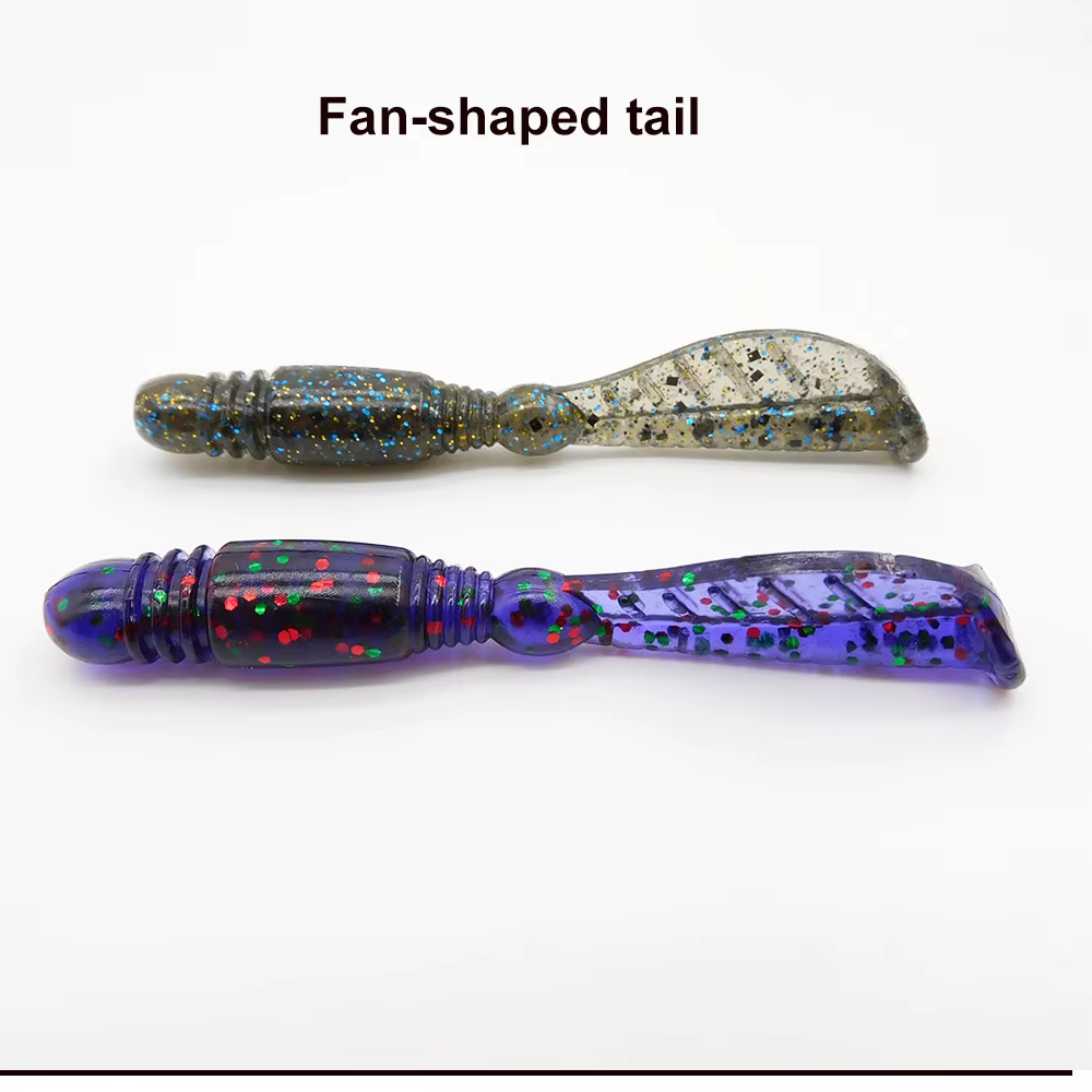 ESFISHING TIG Shad – Señuelo blando 70mm para lucio y trucha - imagen 2