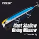 Señuelo flotante minnow Noeby – alta flotabilidad de superficie