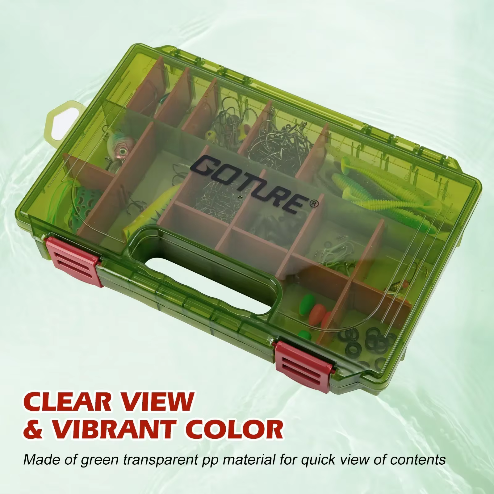 Organizador Goture 3600/3700 para anzuelos y aparejos de pesca - imagen 3