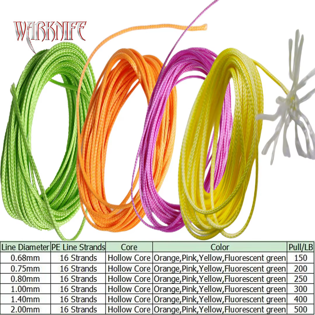 Trenza PE Warknife para jig – Multifilamento de alta resistencia - imagen 5