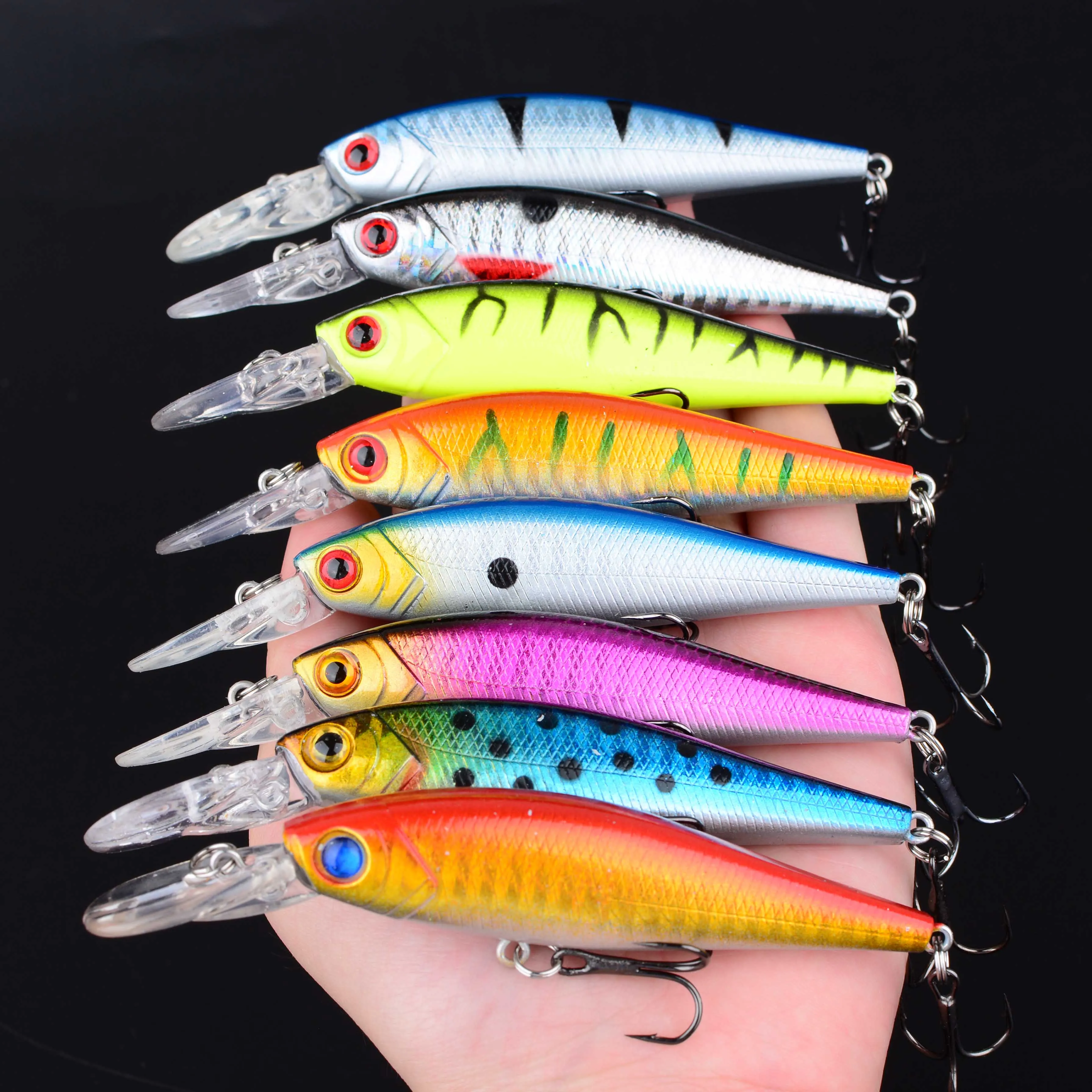 Wobbler Minnow cebo duro para carpa y lubina - imagen 5