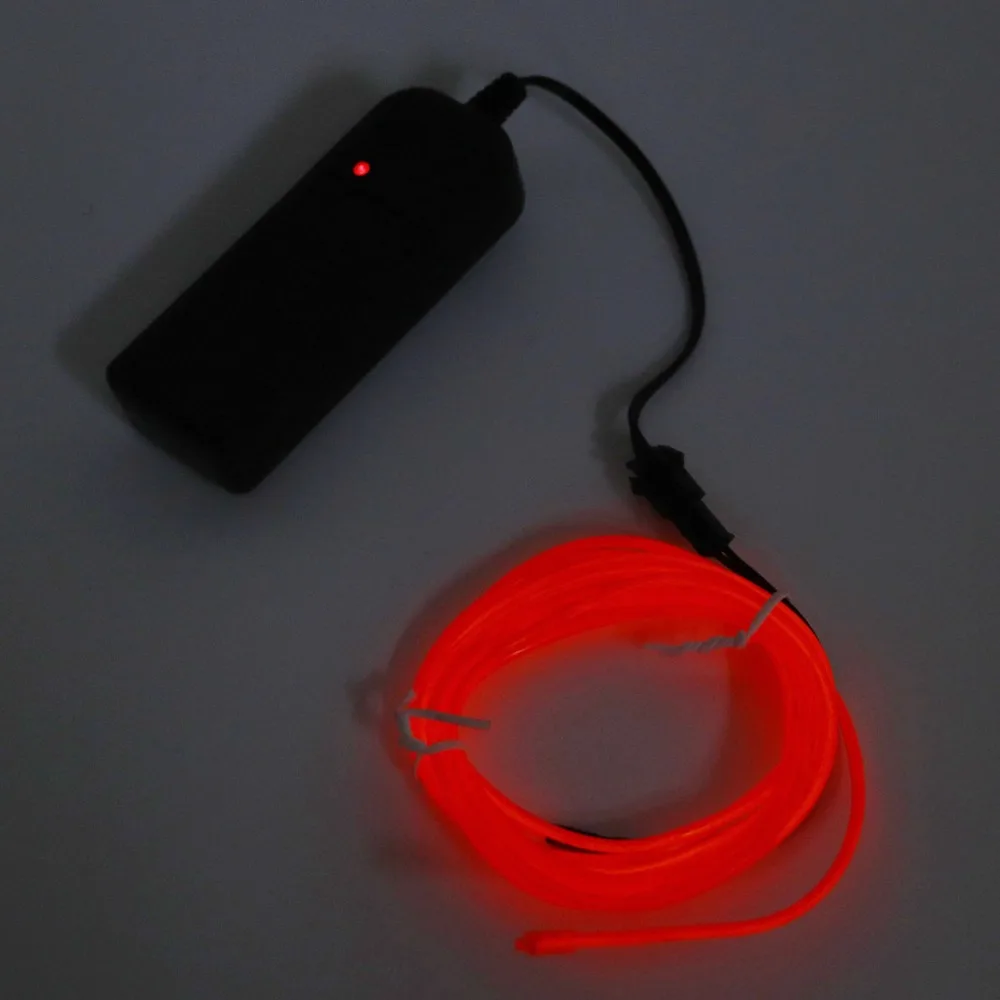 Vista del efecto de iluminación fijo o parpadeante