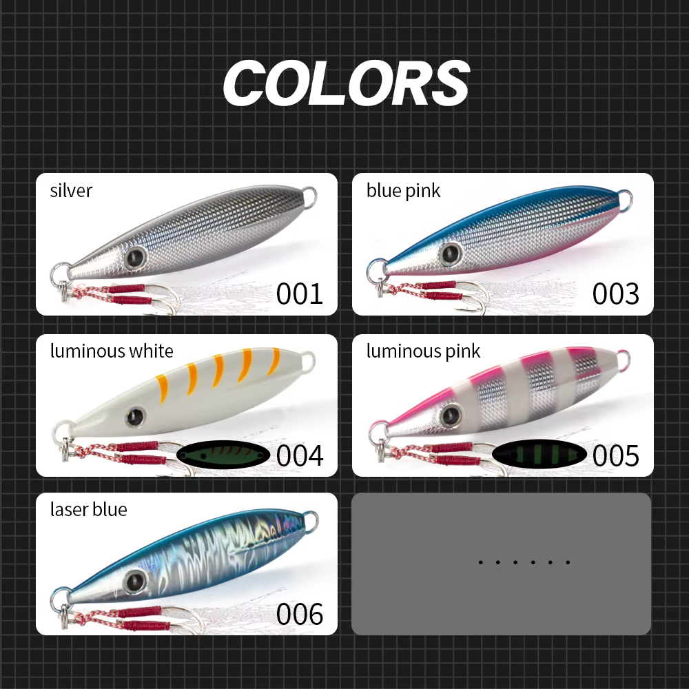 Señuelo Jig Lento Hunthouse para Lubina y Atún en Agua Salada - imagen 2