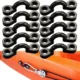 Ojales elásticos para kayak con lazo de cuerda, ganchos y clips - imagen 4