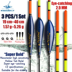 Flotadores pesca alta sensibilidad – Cola gruesa 2,9mm para mayores