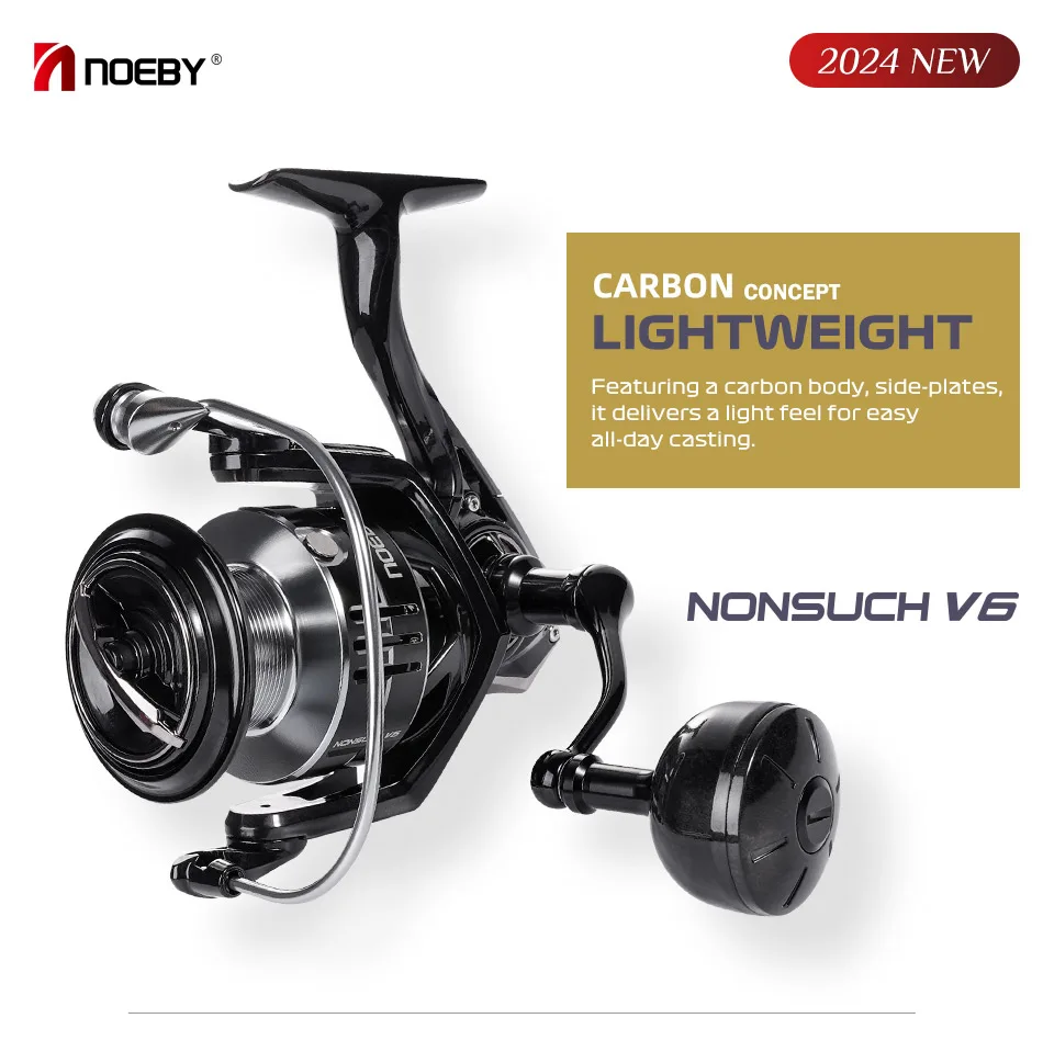 Carrete NOEBY NONSUCH V6 en vista general