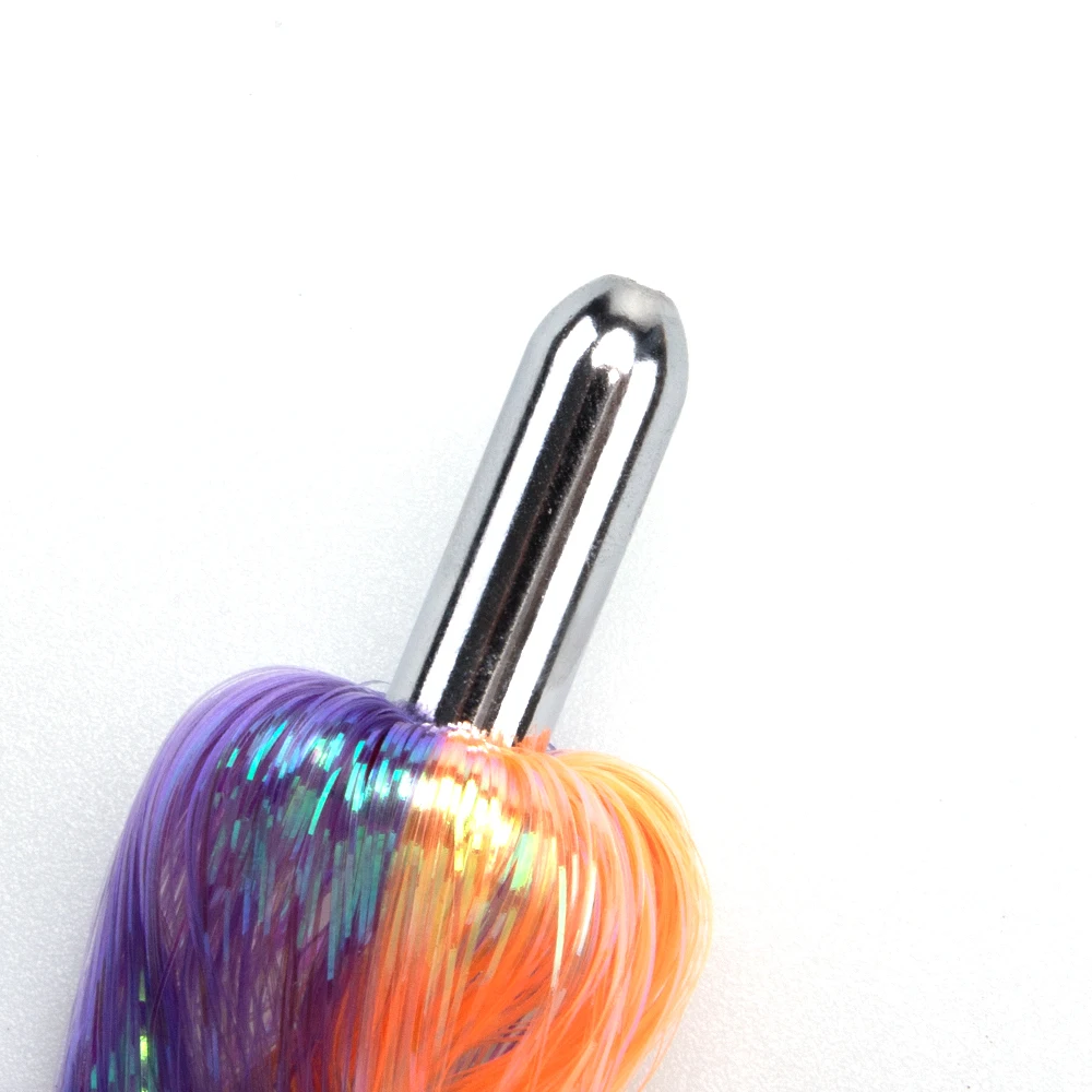 Ilander Bucktail Teaser Jig para atún con cabeza de latón - imagen 3