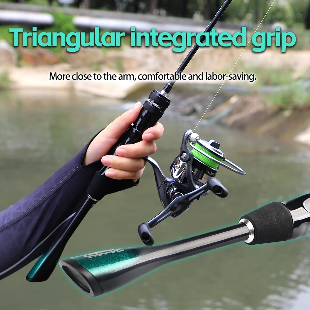 Caña ultraligera FISHINGFANS ORCA punta sólida para trucha - imagen 2