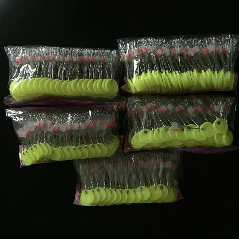 Space Bean Flotador Cilíndrico Transparente para mosca de carpa - imagen 5
