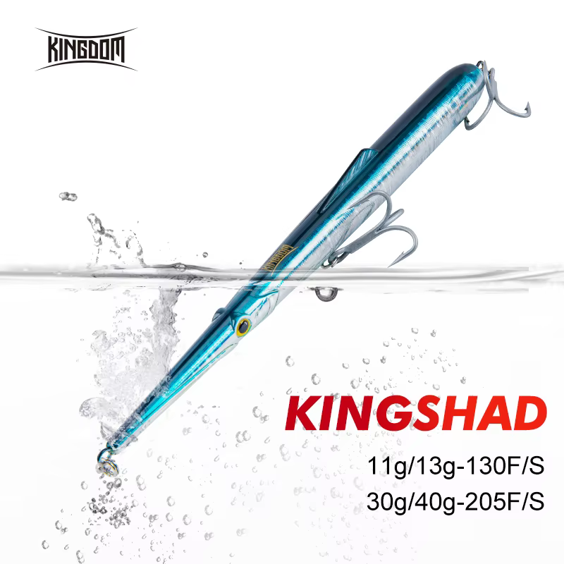 Señuelos Pencil Lures Kingdom Needle Stylo – Fundición larga 11-40g (130-205mm) - imagen 5