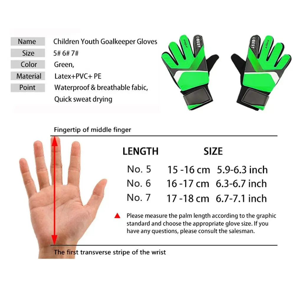 Guantes de Portero de Fútbol de Látex Anticolisión con Protección - imagen 5