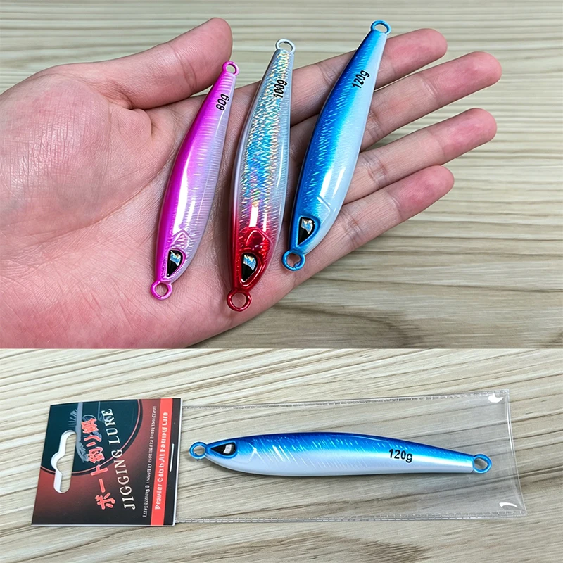 Señuelo jigging metálico Obsession J127 hundimiento agua salada - imagen 4