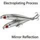Señuelo minnow hundimiento duro pencil wobbler - imagen 3