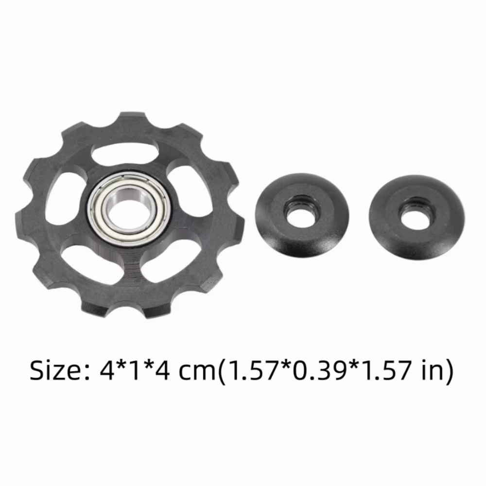 Polea Cambio Trasero Aluminio CNC Anodizado 11T Rodamiento Sellado - imagen 4