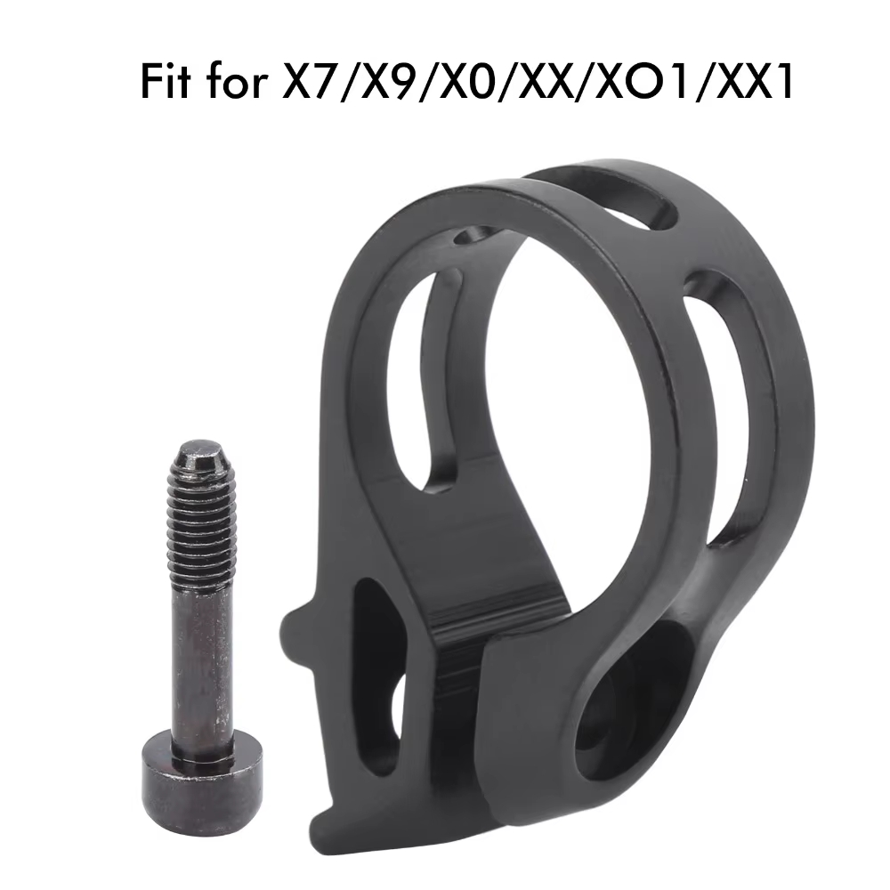 Abrazadera Palanca Cambio Bicicleta 22.2mm – Aleación de Aluminio con Tornillos - imagen 2