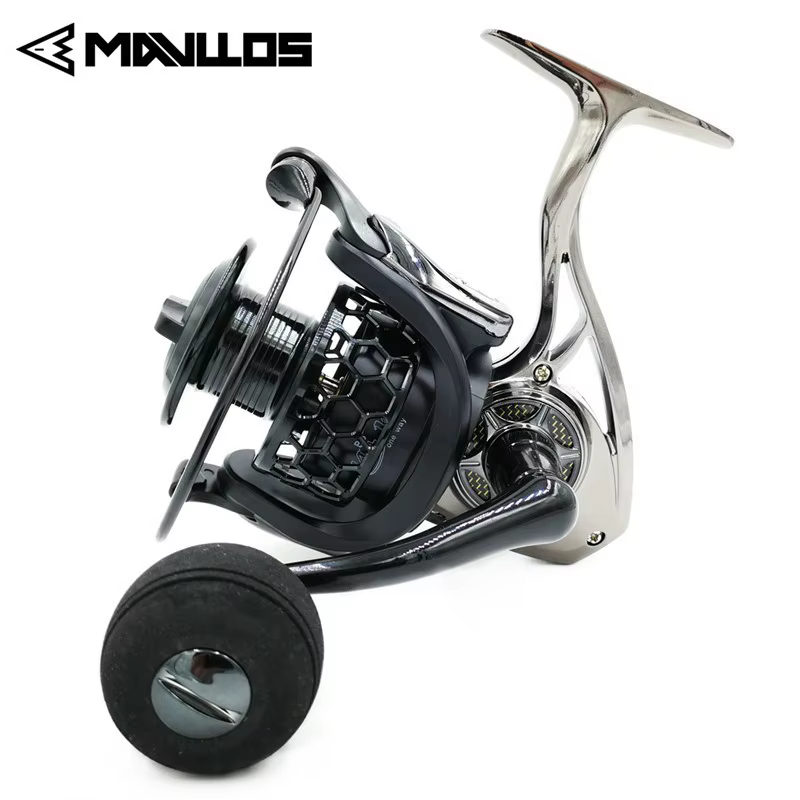 Carrete MAVLLOS Spinning Metal 15BB 5.5:1 Jigging Mar - imagen 5