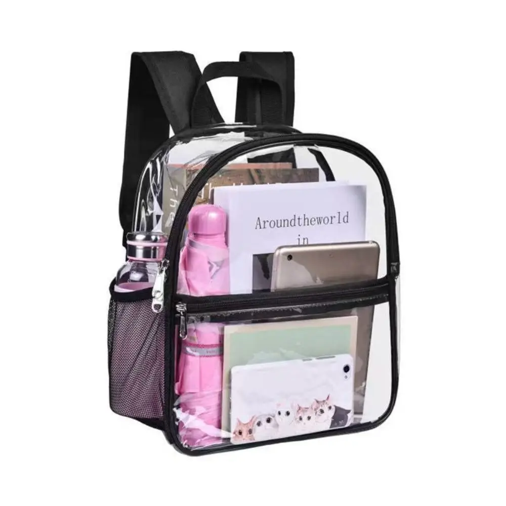 Mochila transparente PVC jelly bag impermeable compacta de verano - imagen 5